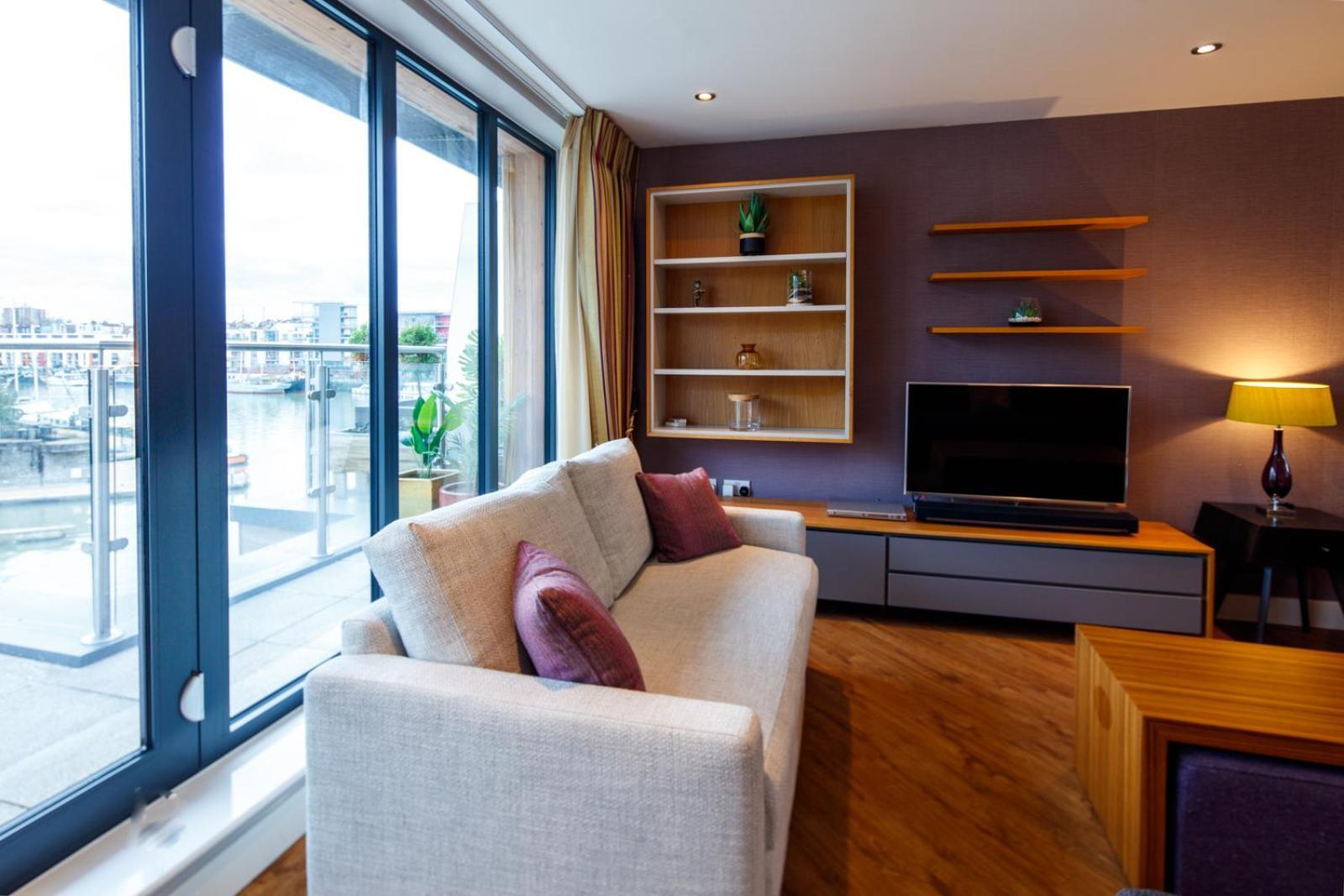 The Boat House Apartment By Cliftonvalley Apartments Bristol Exterior foto